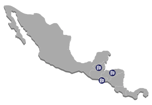 Map México-Centro América
